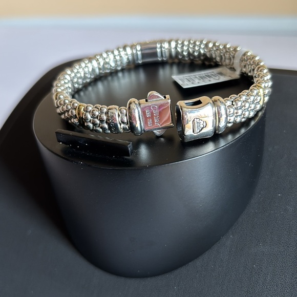 LAGOS SIGNATURE CAVIAR Yellow Sapphire Caviar Bracelet | 9mm - Picture 10 of 13